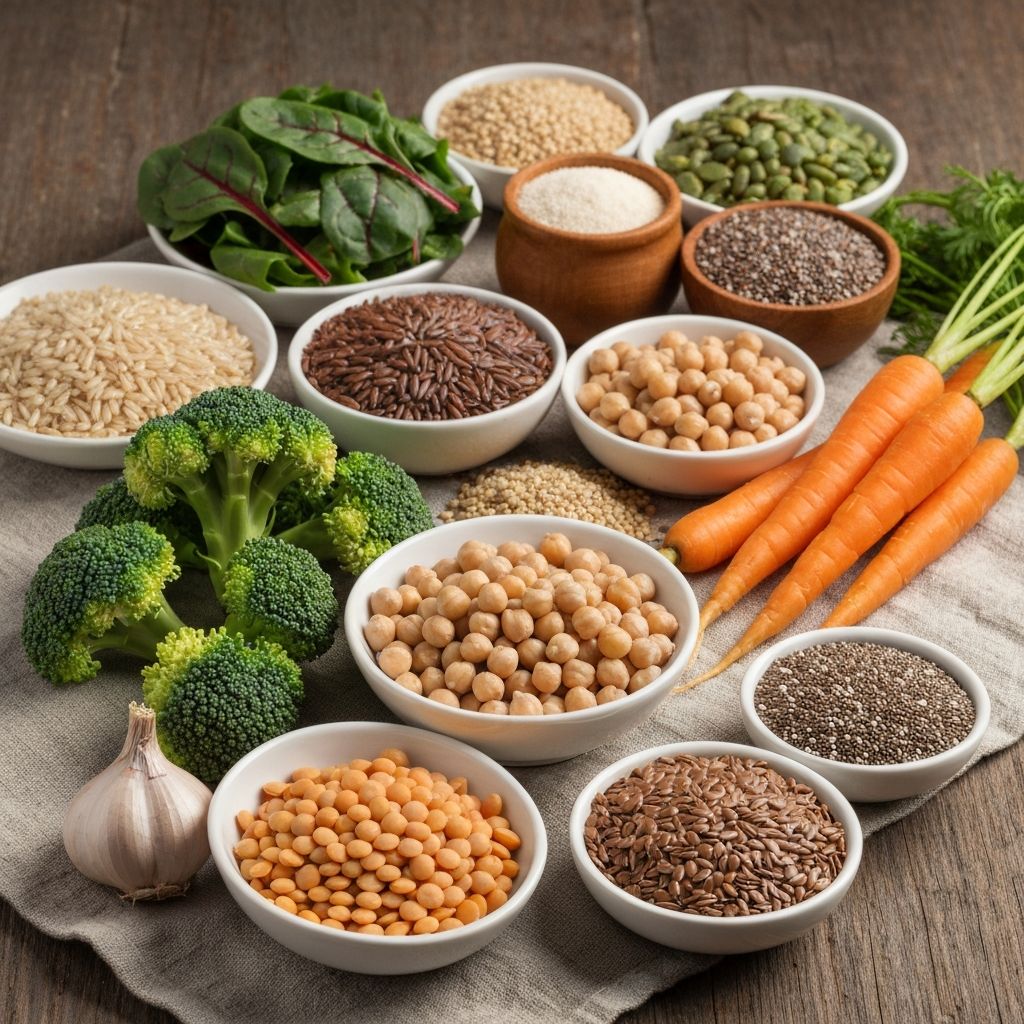 Plant-based whole food diversity for mature men